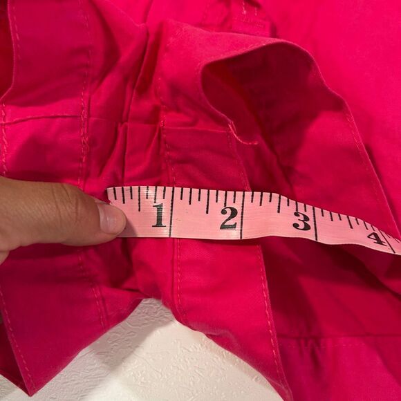 Vintage Y2K PINK Victoria’s Secret Hot Pink Cotton Drawstring Shorts | Size 10 - Picture 8 of 8